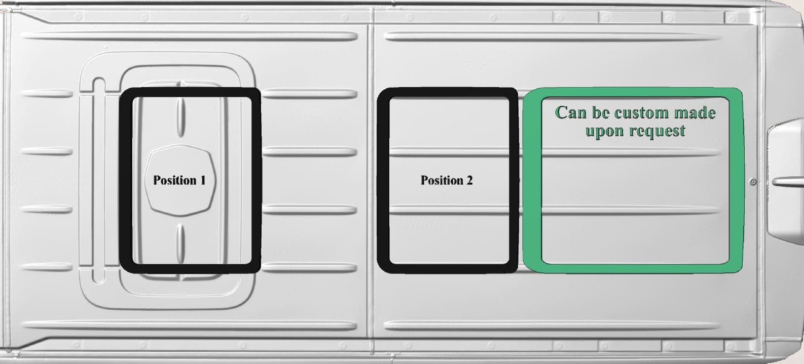 NomadicArk 700X500 Adaptor Crafter / MAN TGE 2017+ - Image 3